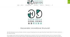 Desktop Screenshot of opendatahk.com